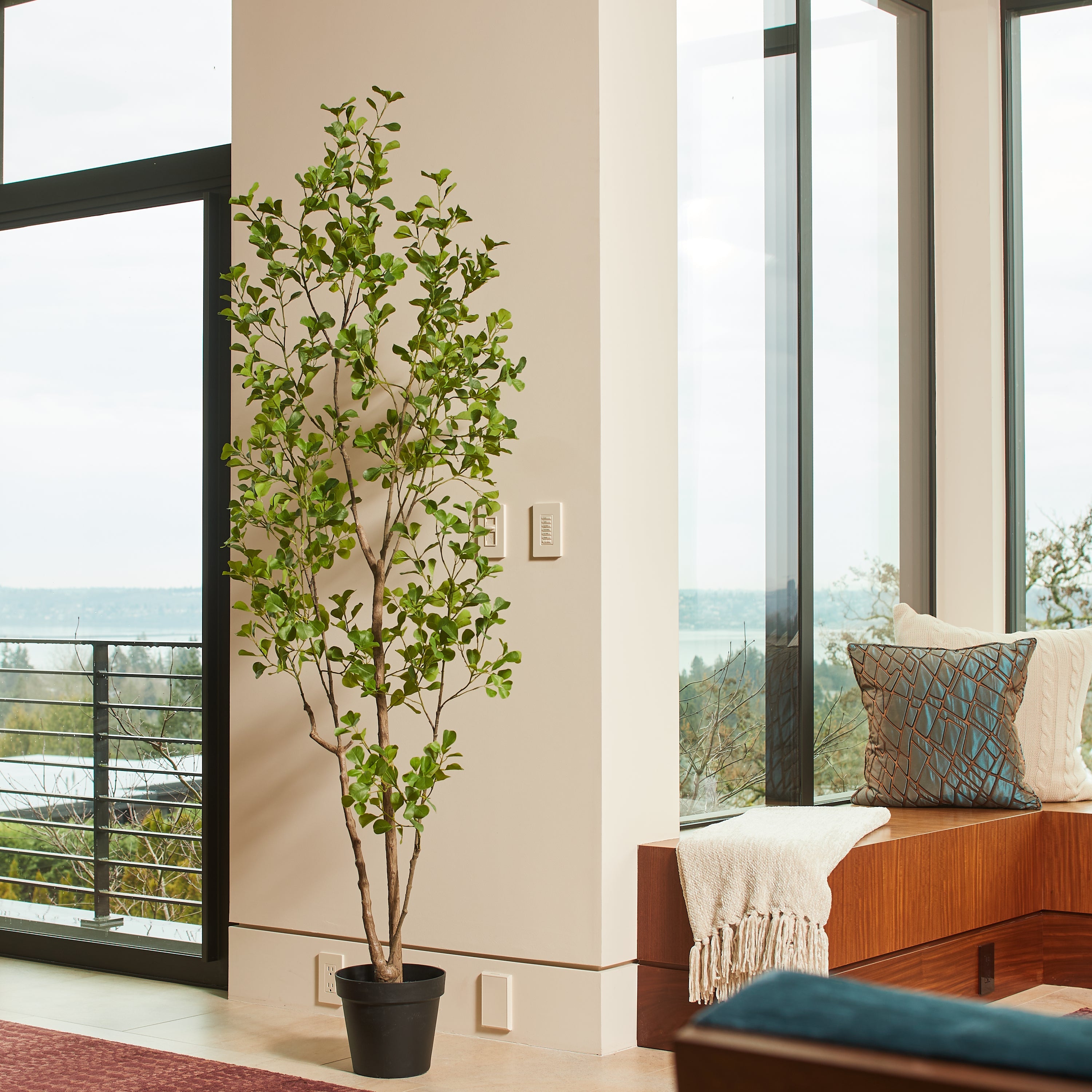 Artificial Heart Ficus Tree