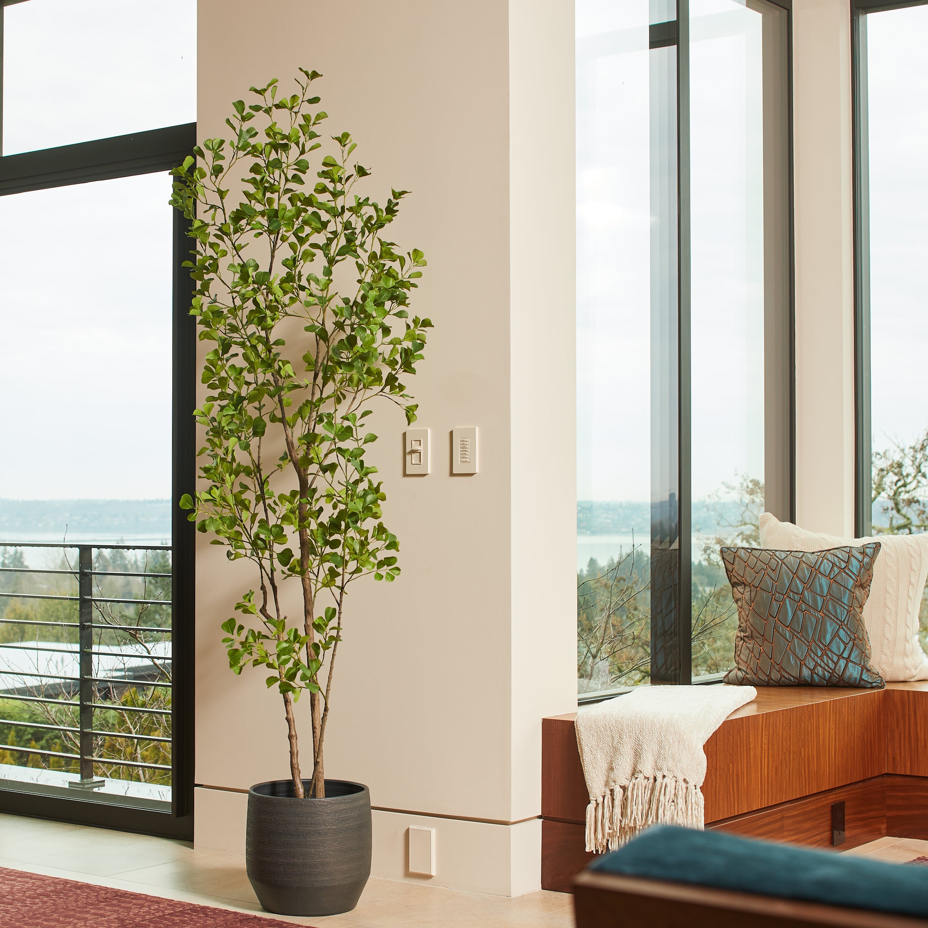 Artificial Heart Ficus Tree