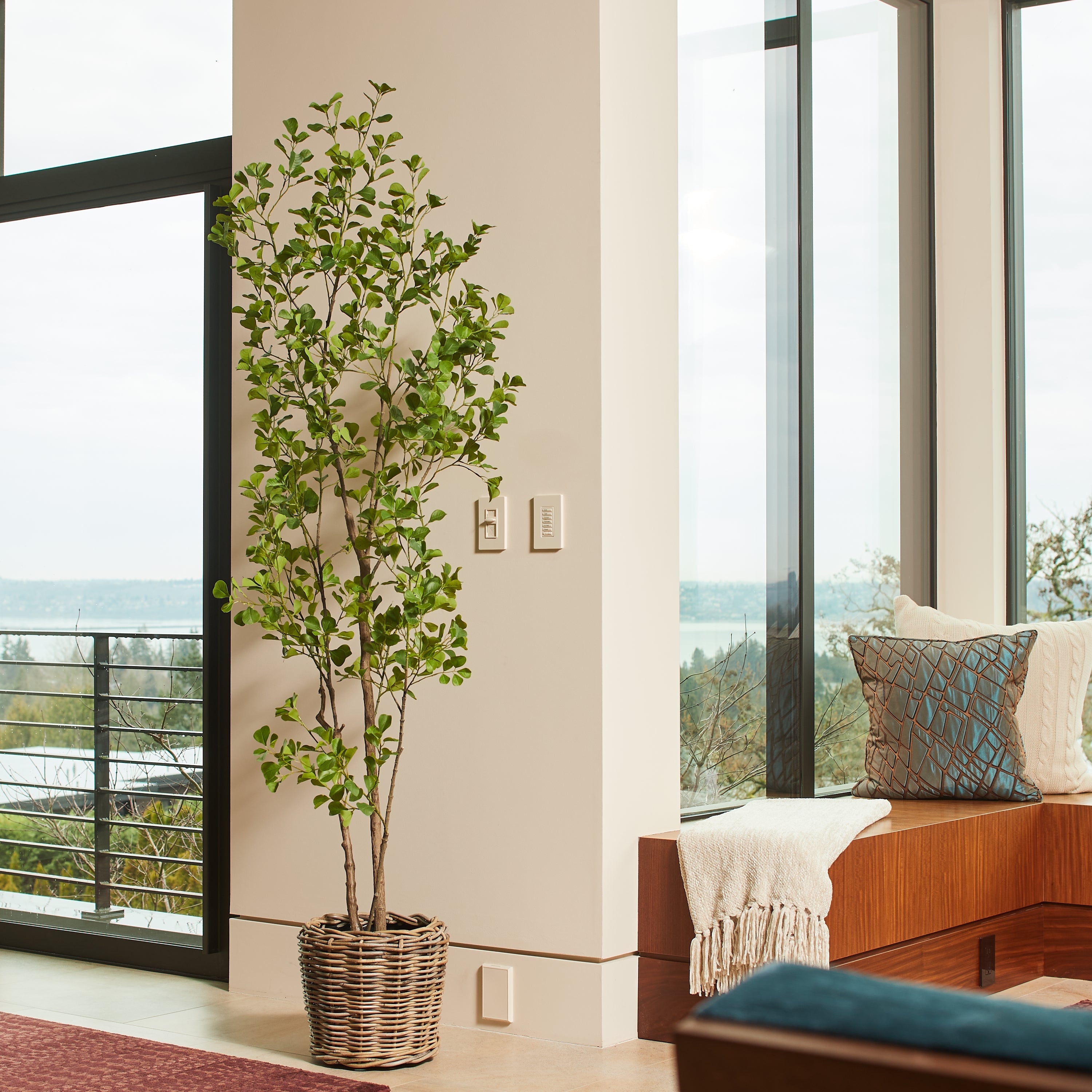Artificial Heart Ficus Tree