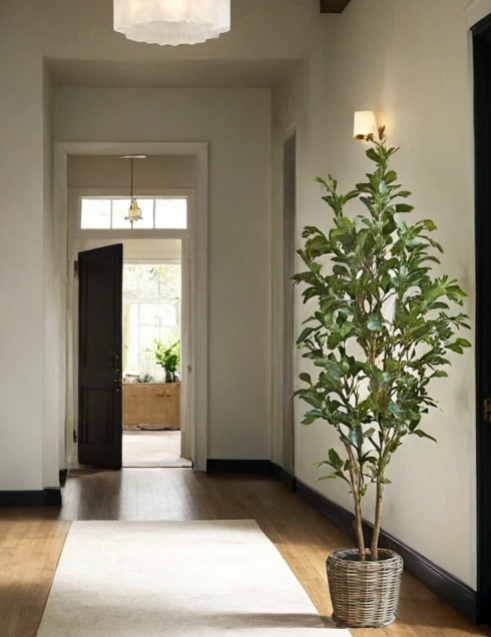 Faux Citrus Lemon Tree