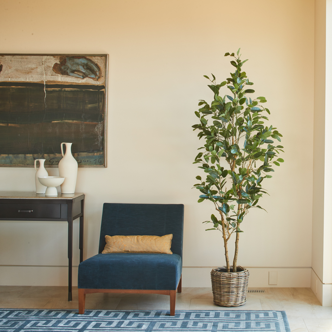 Faux Citrus Lemon Tree