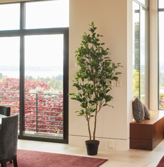Faux Citrus Lemon Tree