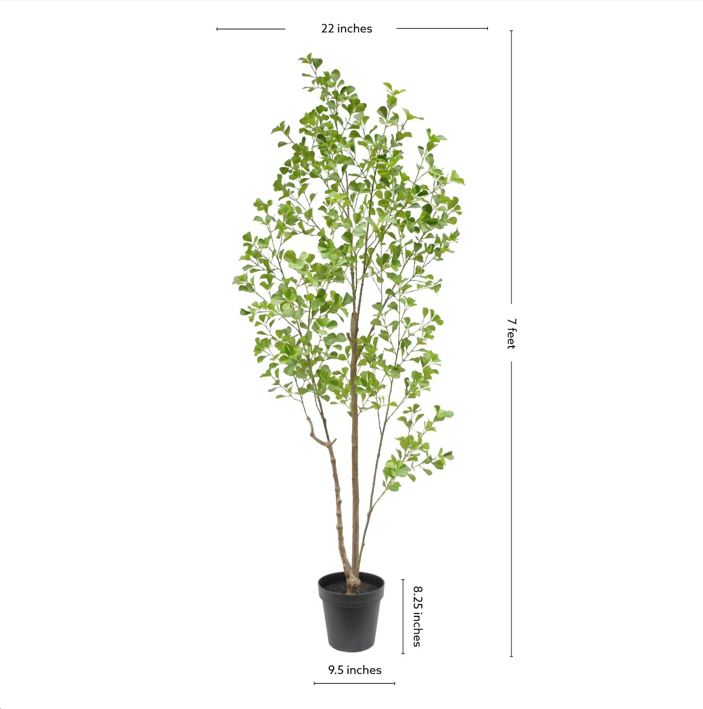 Artificial Heart Ficus Tree