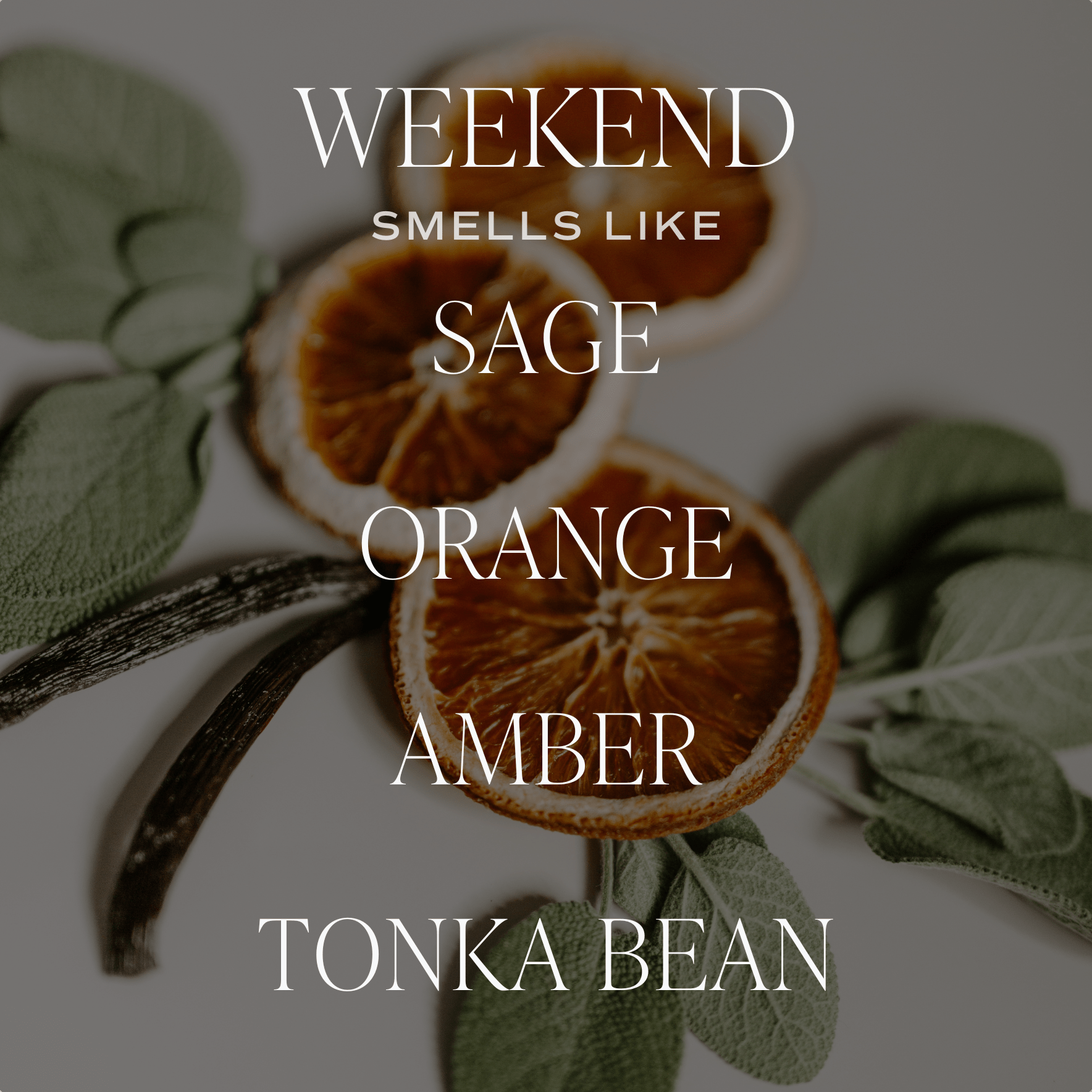 Weekend Soy Candle - Tinted Glass Jar - 12 oz