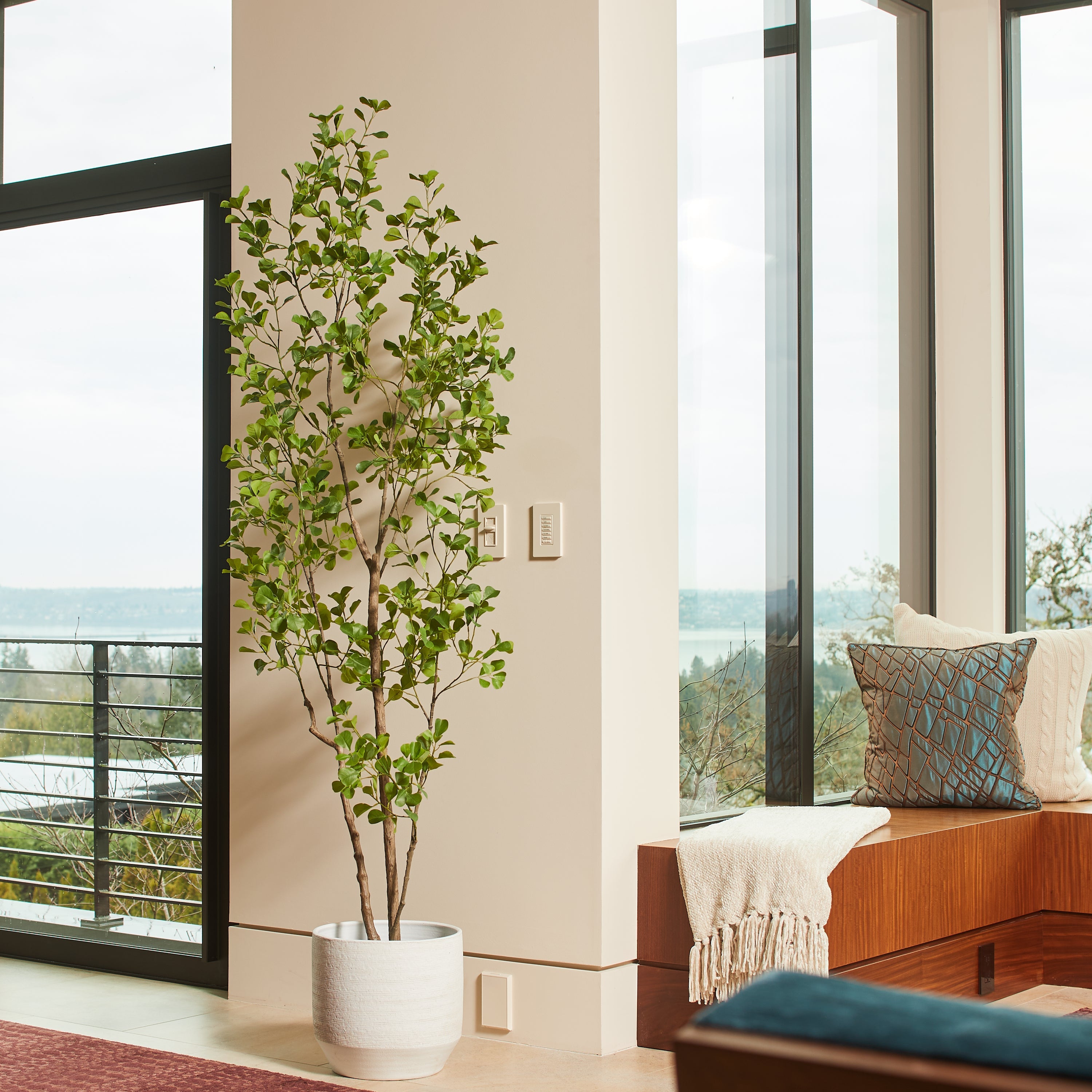 Artificial Heart Ficus Tree