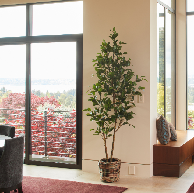 Faux Citrus Lemon Tree